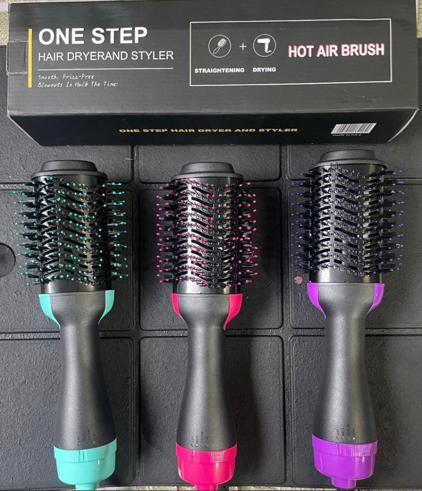 Cepillo secador para el cabello 2 en 1