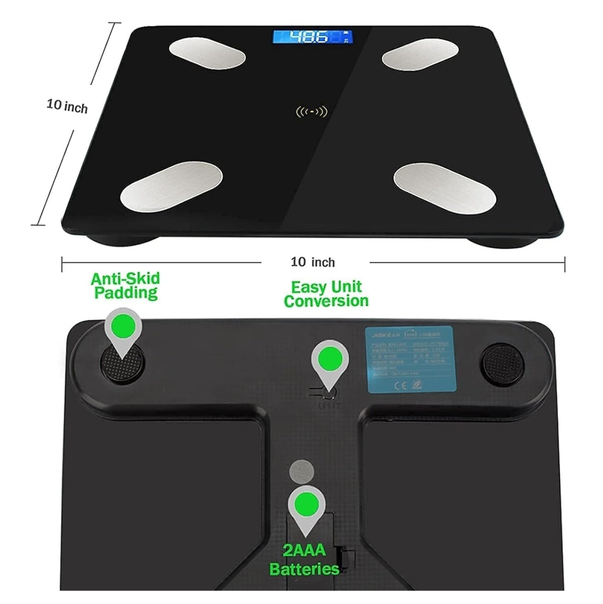 Bascula Inteligente Conexión Bluetooth